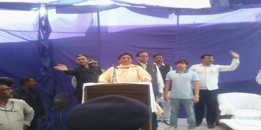 BJP has resorted to Saharanpur riots, administration did the bias : mayawati