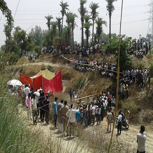 ...when bodies of wife and daughters of BSP leader who was expelled from Kali river, see photos