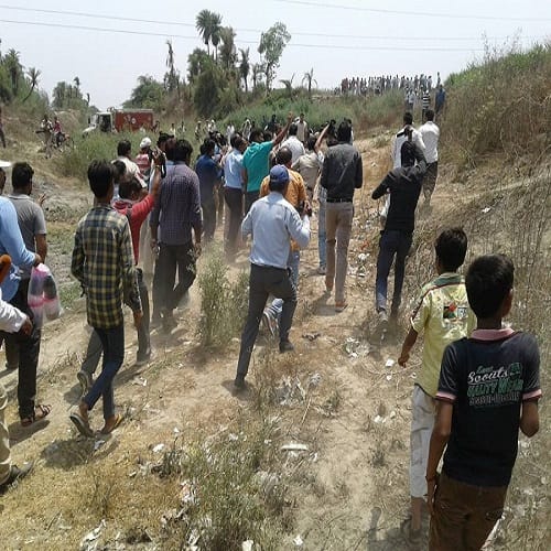 ...when bodies of wife and daughters of BSP leader who was expelled from Kali river, see photos
