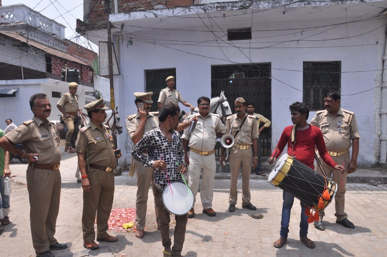 Police annunciated against criminals in colonies