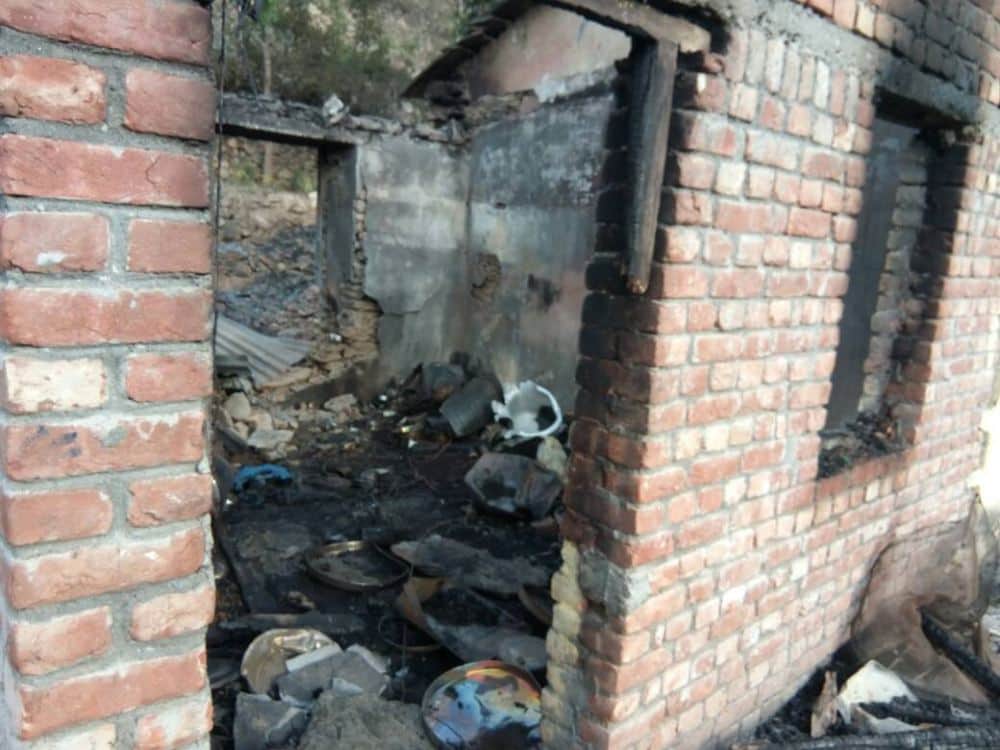 Blast in three cylinders in devprayag
