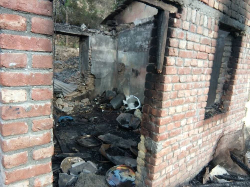 Blast in three cylinders in devprayag