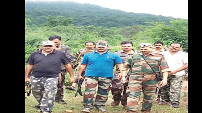 encounter of police and bandits