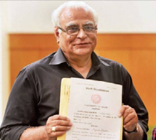 at the age of 66 nagesh is still ready to learn new languages in du
