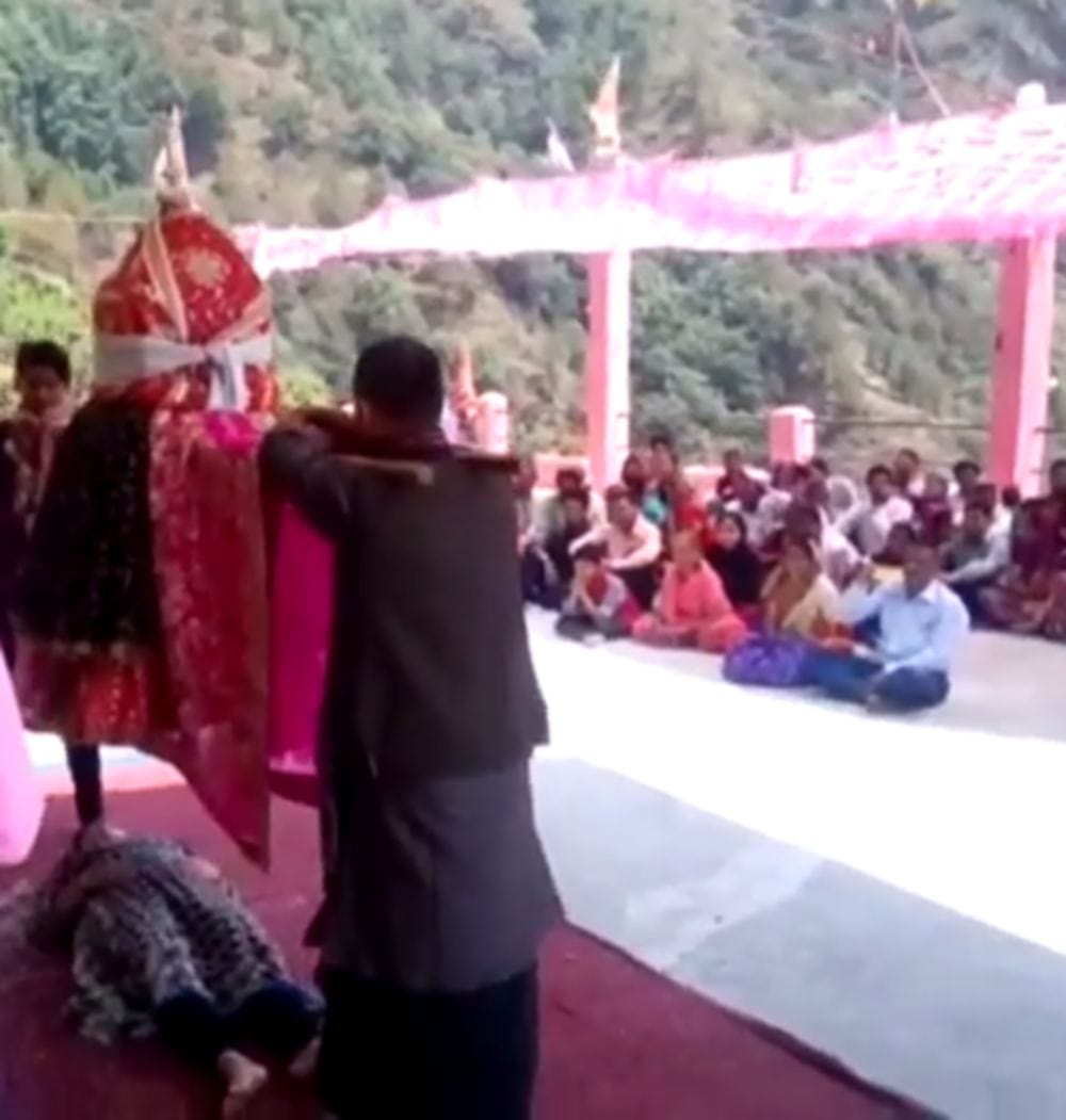 Miracle in kalika temple uttarakhand