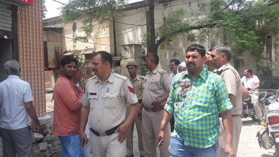 Clash in Aam Aadmi Party office Karnal