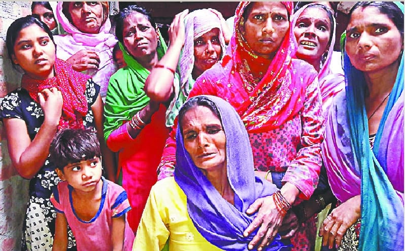 Gray's sandy slaughter in Malakpur