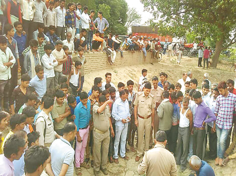 The body was thrown into the farm 