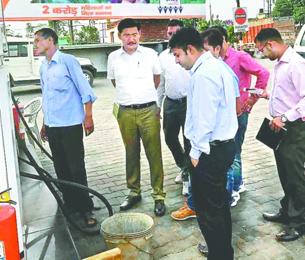 one petrol pump seize after raid in dehradun