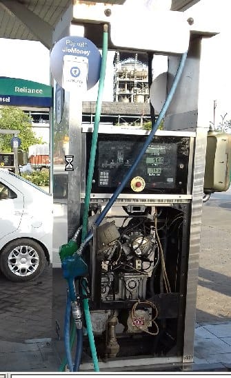 Raid on petrol pmp 