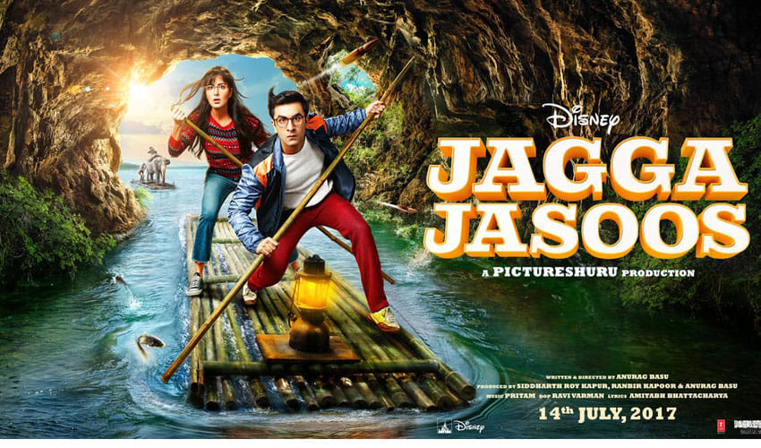 ranbir singh and katrina kaif jagga jasoos new poster out