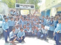 first school upgrade, after open the door