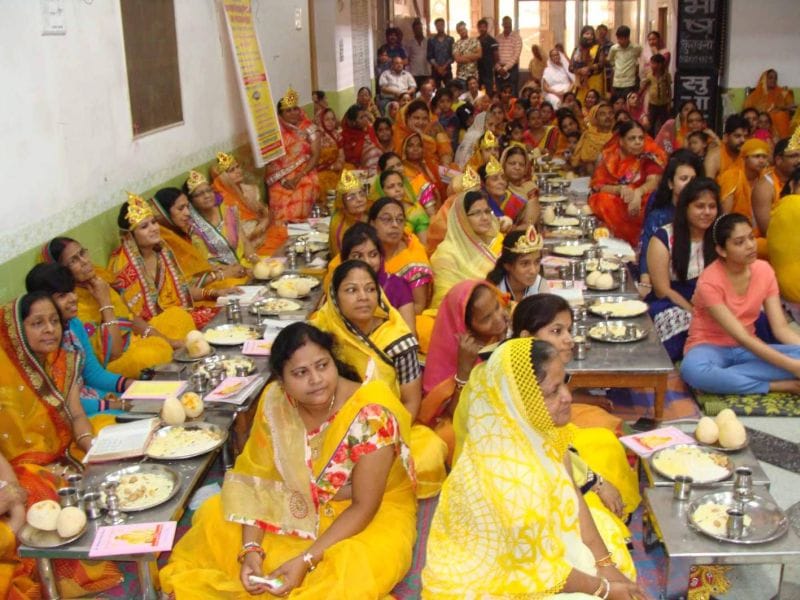 God Shantinath's Birth Festival celebrated with pompousness