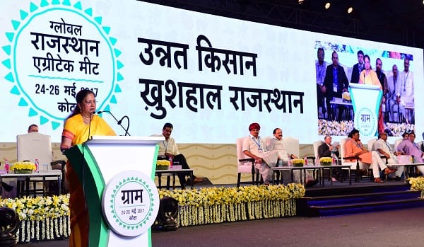 Take the initiative to adopt organic farming - Vasundhara Raje