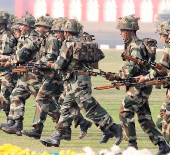 Indian army recruitment rally in Junga Solan Himachal Pradesh