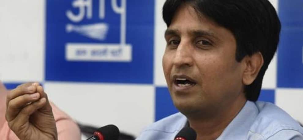 once again aap leader kumar vishwas flared up