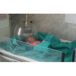 hospital bathroom get new bourn baby jind
