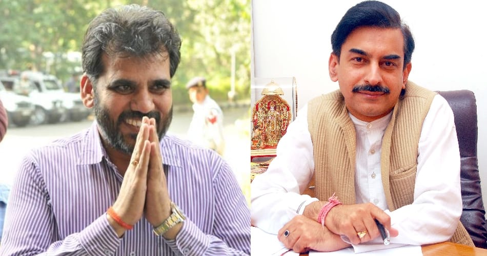 allegations against MLA NK Sharma and BJP leader Vineet Joshi
