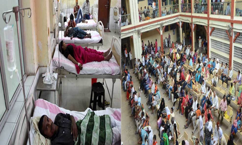 seasonal disease patients increasing in varanasi hospital