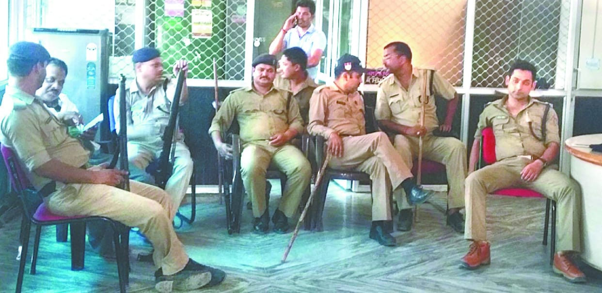 Office of the Gurdwara in protest of General Manager 