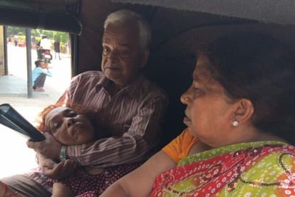 mother met her family after seven years in lucknow