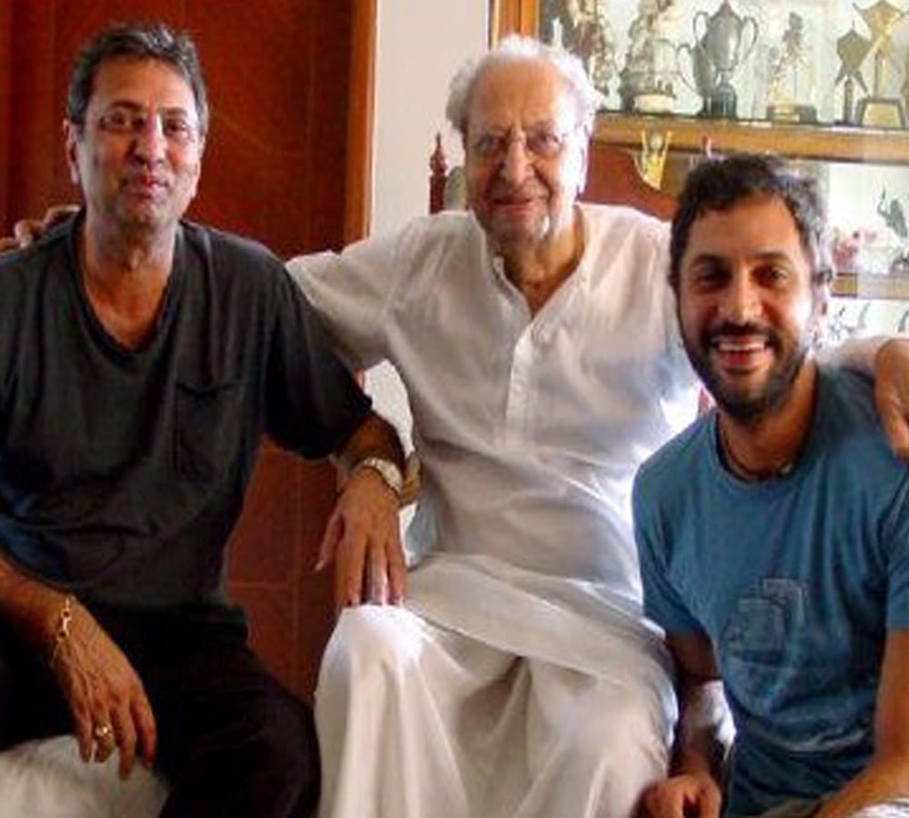 Bollywood actor Pran son Sunil Sikand a successful and popular ad filmmaker, director