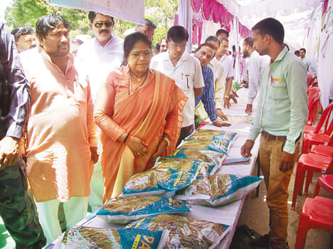 Must be insured for farmers crops: Sadhvi