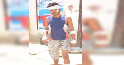    bull fighting get violent in bhiwani