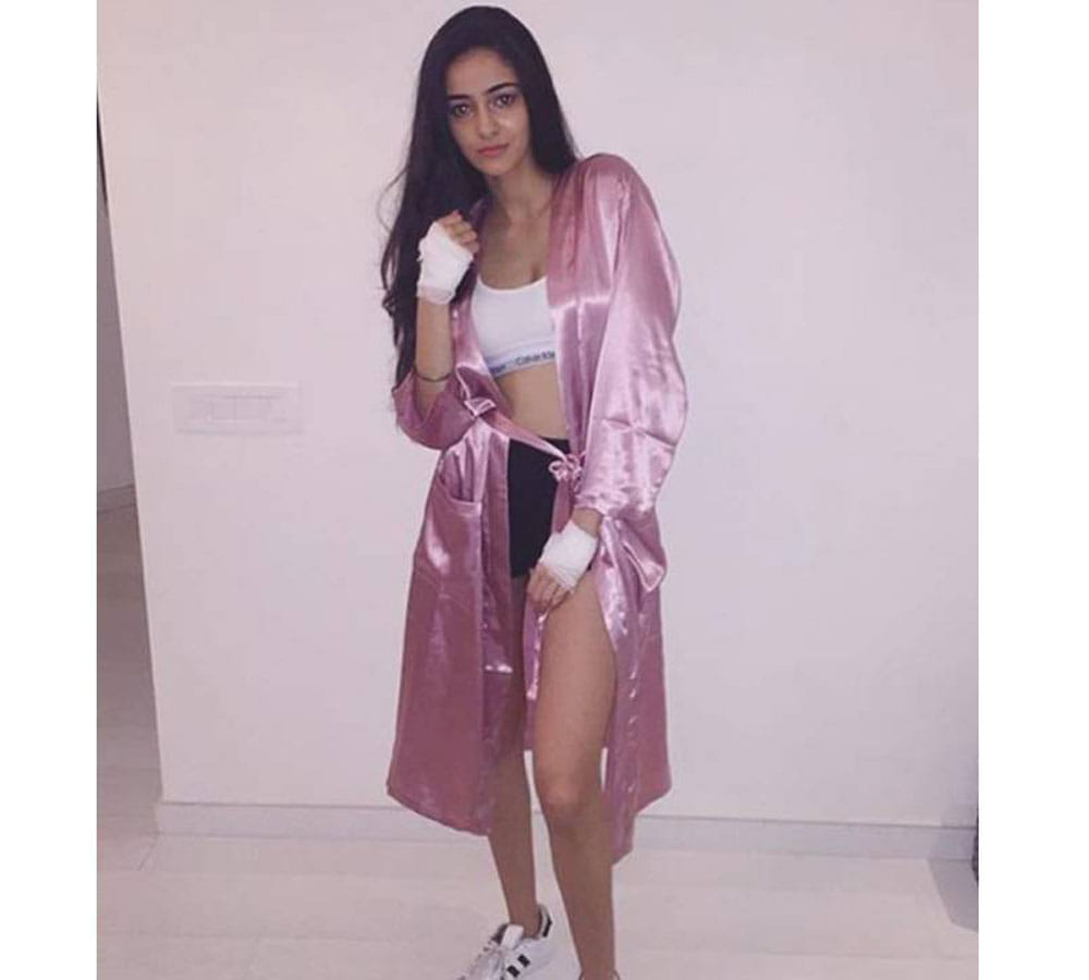 Chunky Pandey’s daughter Ananya might beat sara and jhanvi in the Bollywood race