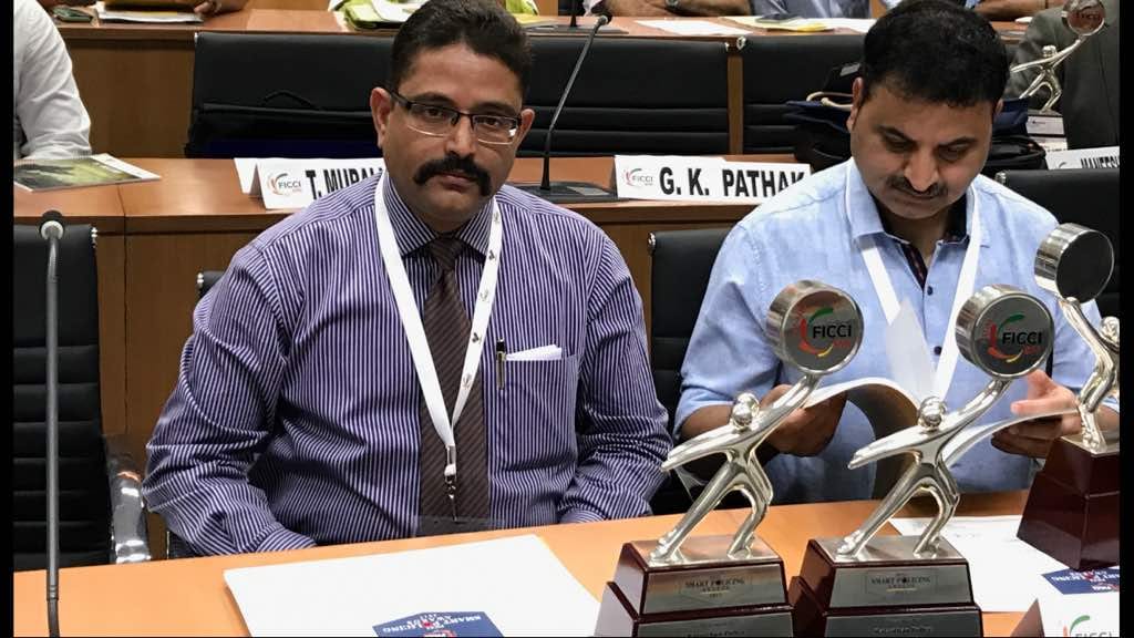 Jaipur Police Commissioner got the Best Practices in Smart Policing Award
