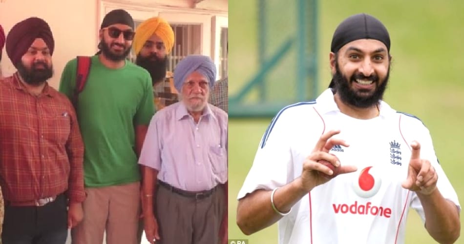 Monty Panesar came to his house for the first time