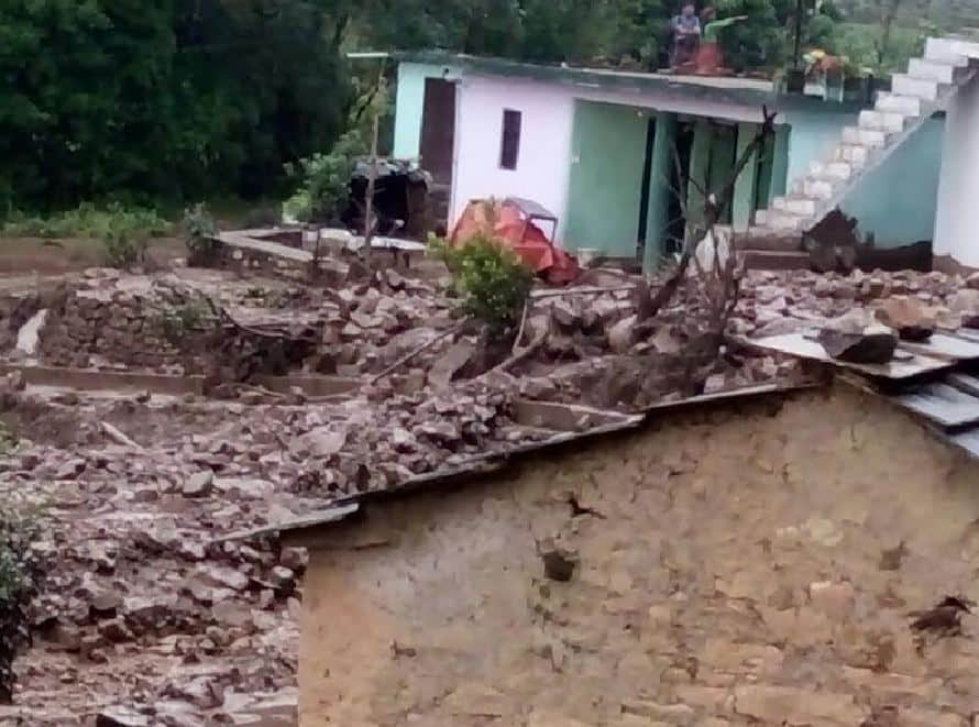 horrible photos of cloudburst in uttarakhand