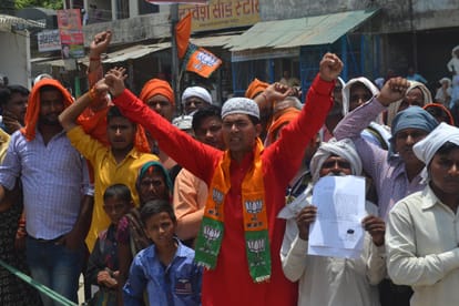 yogi adityanath reach azamgarh toady after become cm