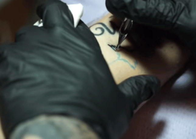 First talking tattoo in US
