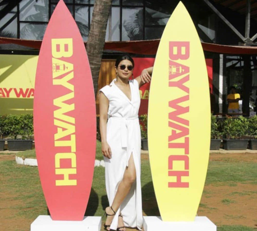 Priyanka Chopra Looks Ravishing While Promoting Her First Hollywood Film 'Baywatch'
