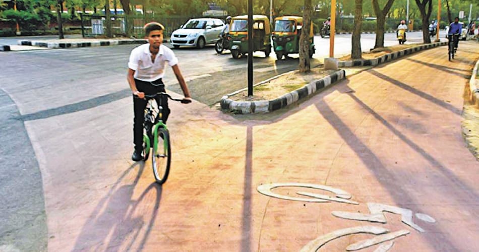  Bicycle ride by giving fifty rupees per hour
