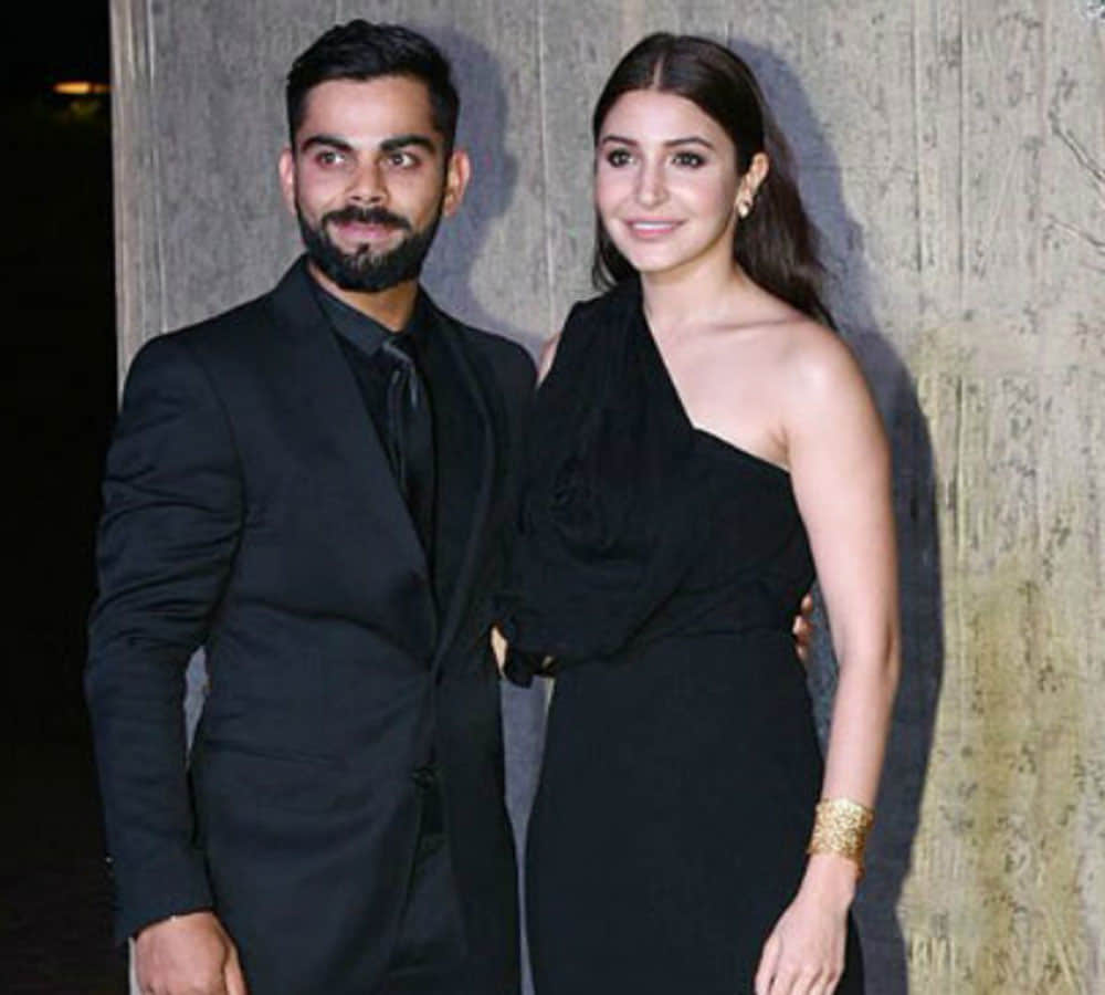 anushka sharma and virat kohli fashion style in parities see pics