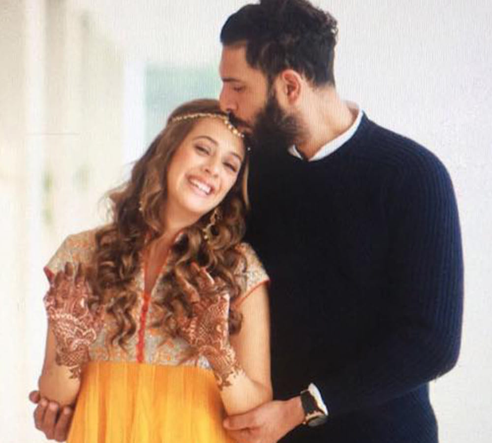 yuvraj singh and hazel keech troll on instagram over sexier selfie