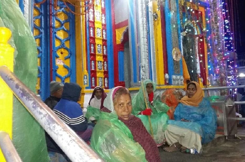 heavy crowd of pilgrims in kedarnath