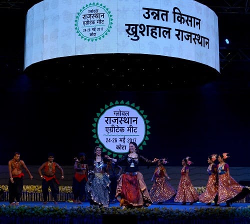 spanish and indian showed fusion colors in kota gram 