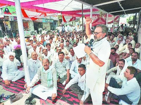 haryana PWD sirsa, protest water tank, sirsa