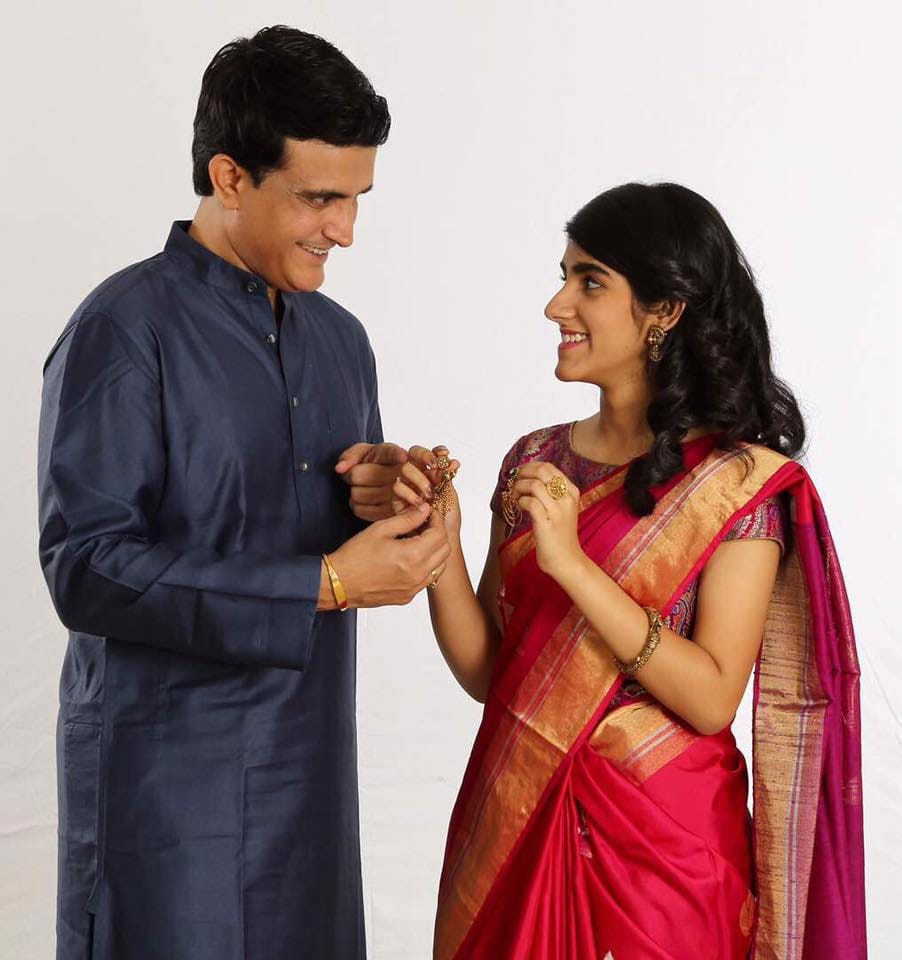 Sourav Ganguly first photo shoot with daughter Sana wins hearts on social media