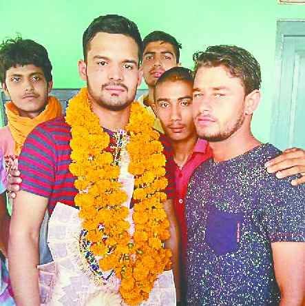 Arvind of Datha village will bet on pro kabaddi