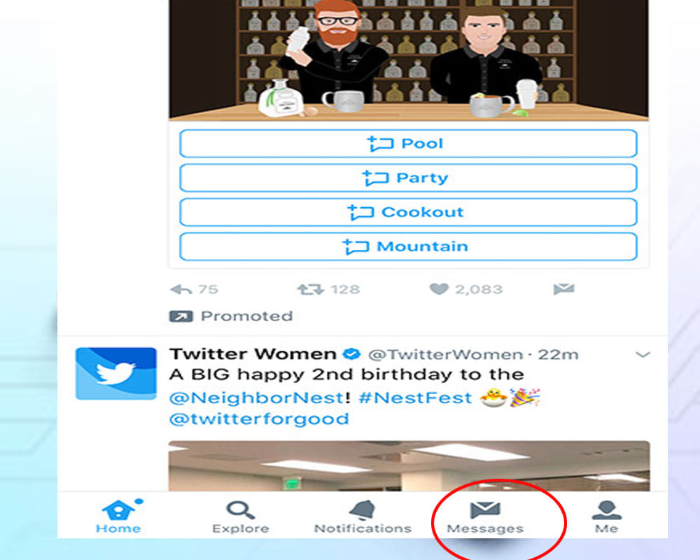 Twitter Launches Direct Message Card for Businesses 