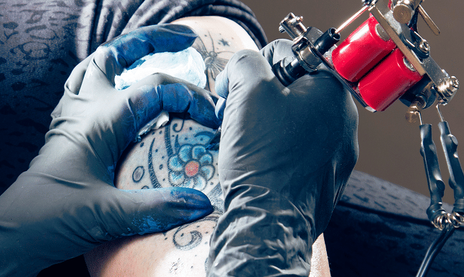 First talking tattoo in US
