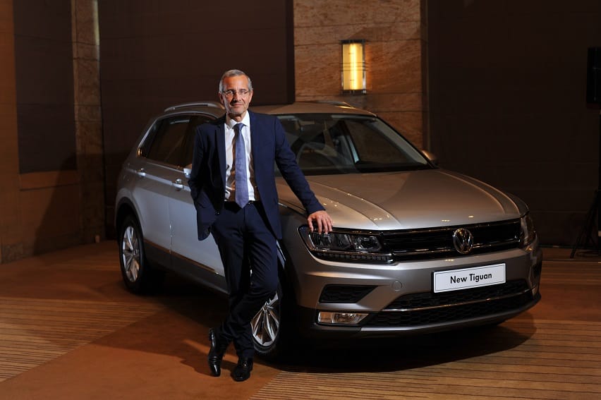 Volkswagen tiguan launch at 27.98 lakhs ex showroom delhi