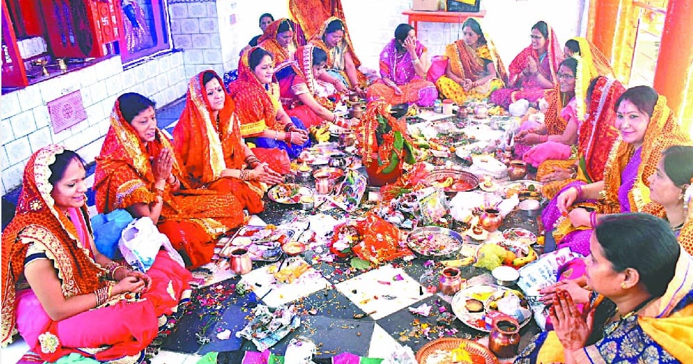  For the long life of the husbands, women fast 