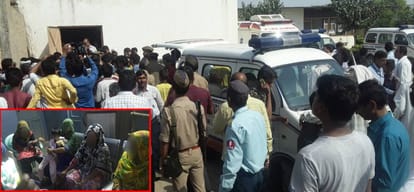 rape with four women and loot on yamuna express with a family going to bulandshahr from jewar