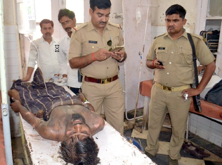 Tempo hurt by invoicing The driver set himself on fire