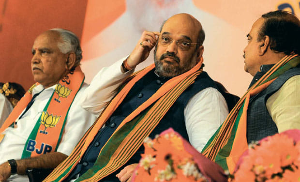 BS Yeddyurappa w-ill be BJP's chief ministerial face in Karnataka polls: amit shah